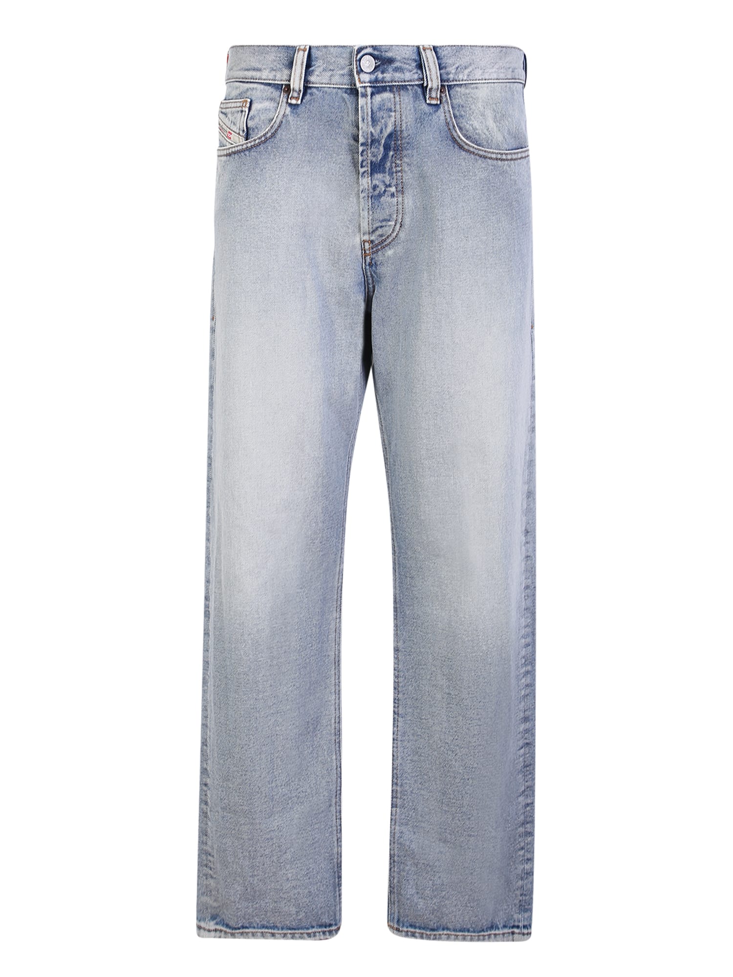 Shop Diesel Straight-cut D-max Jeans In Blue