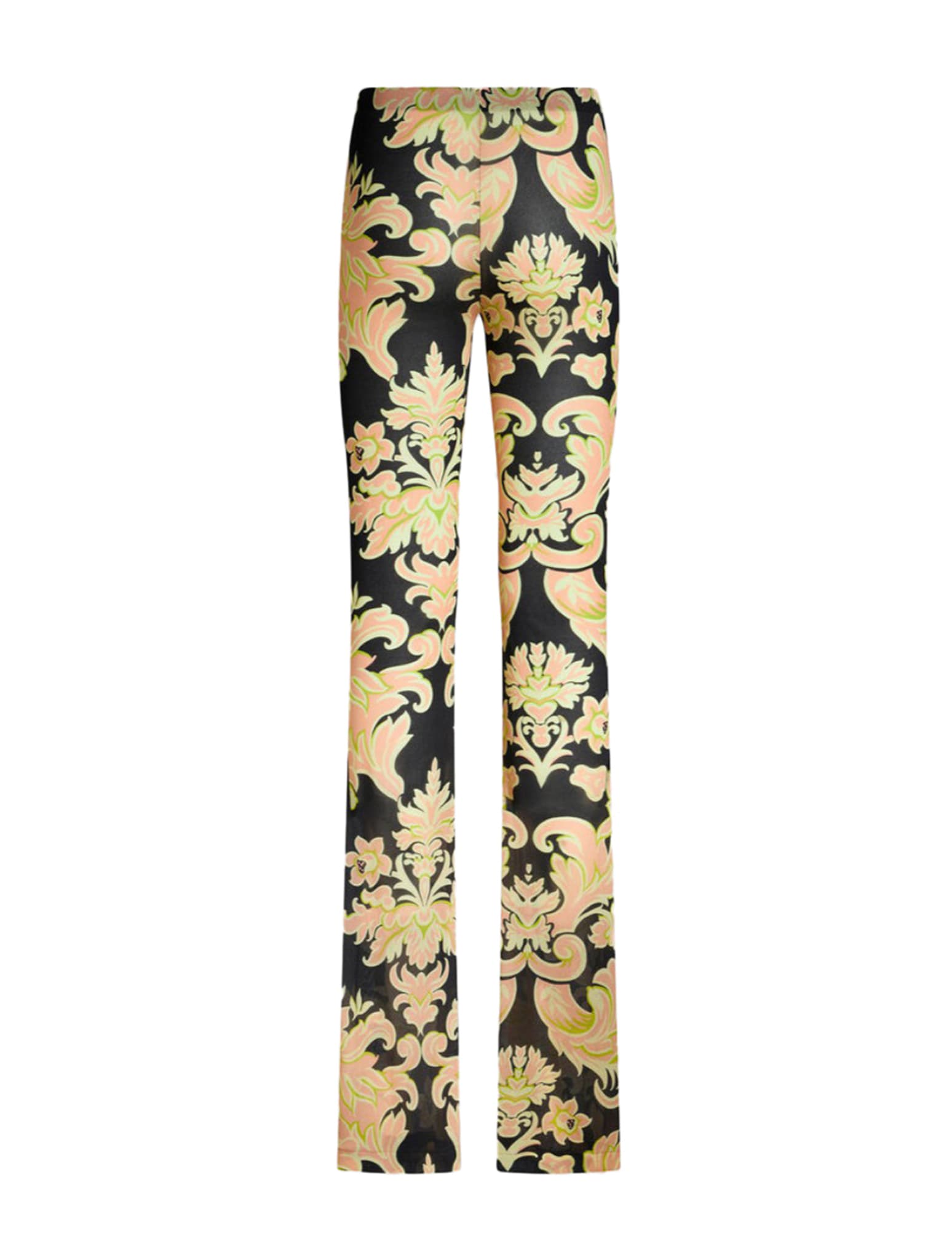 Shop Etro Trousers Trousers Woman In Print Black