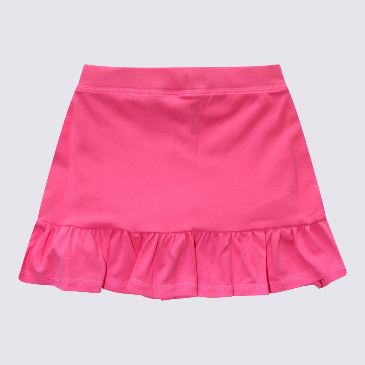 Polo Ralph Lauren Kids' Fucshia Cotton Stretch Mini Skirt In Fuchsia