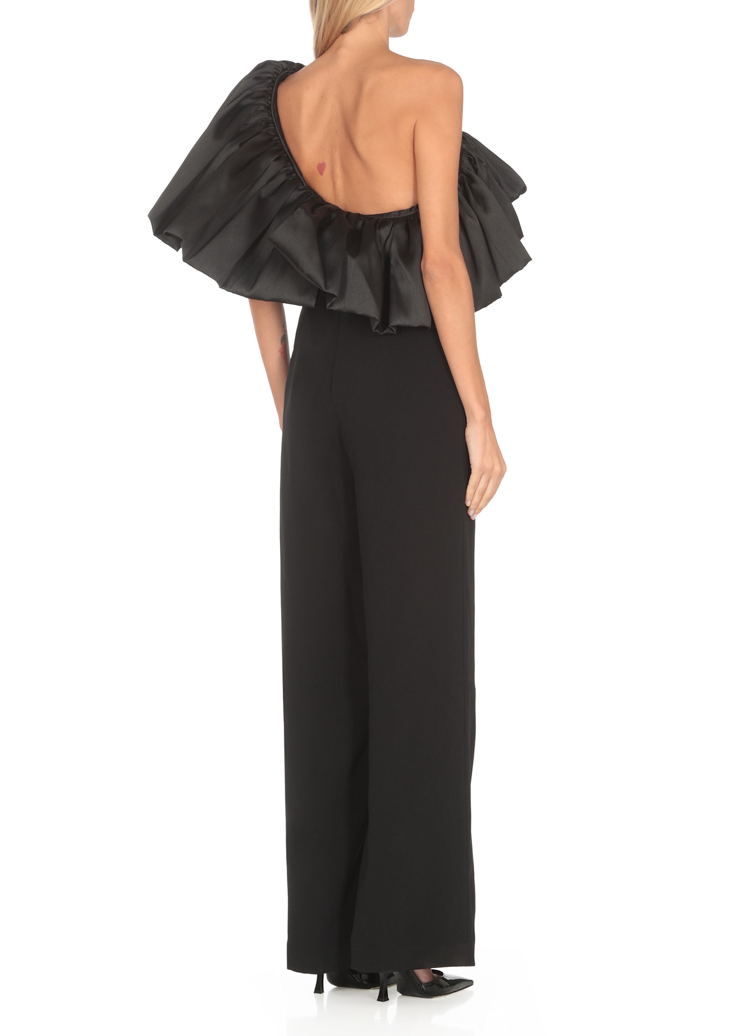 Shop Solace London Perla Jumpsuit In Black