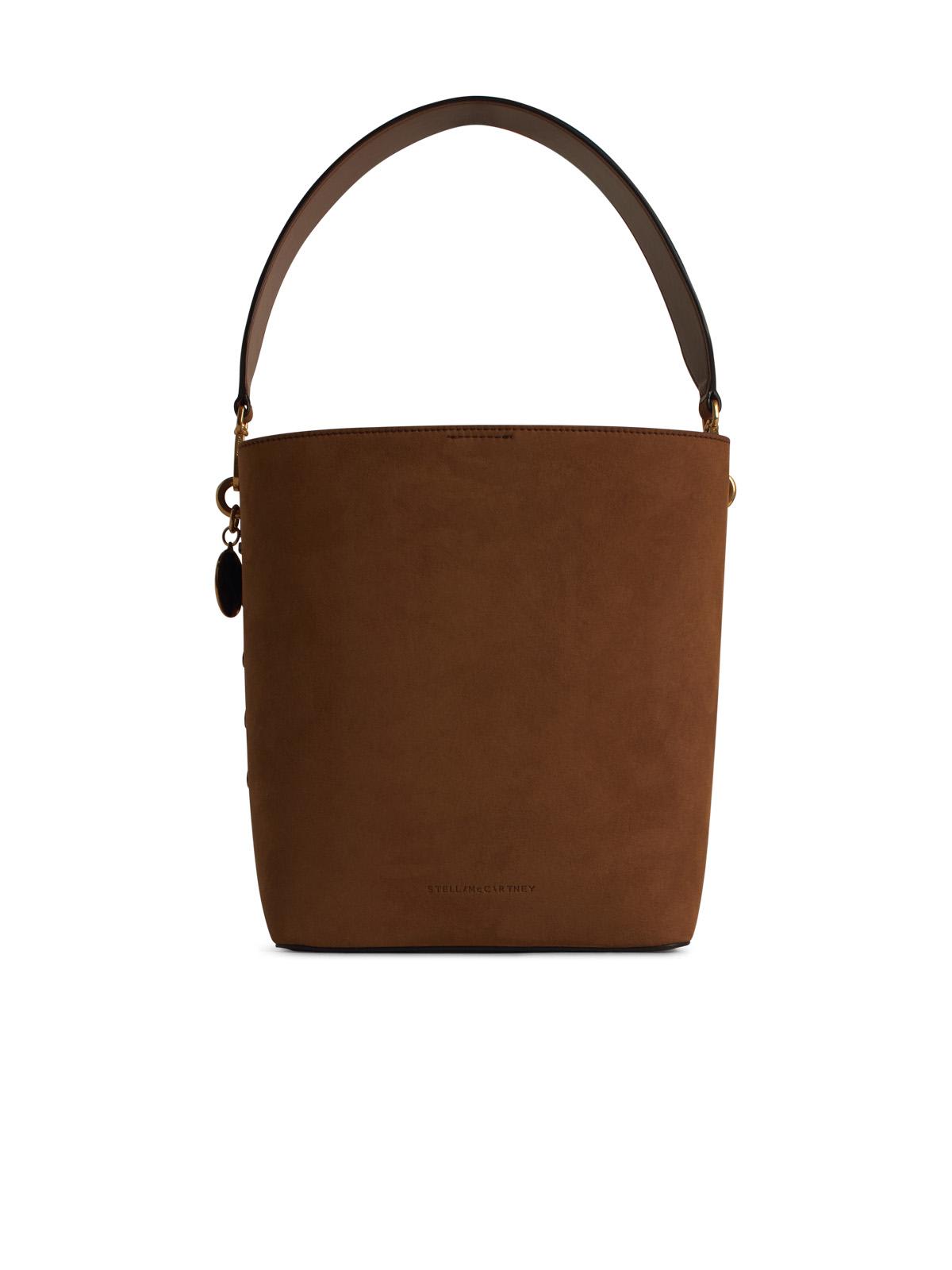 soft Brown Suede Crossbody Bag