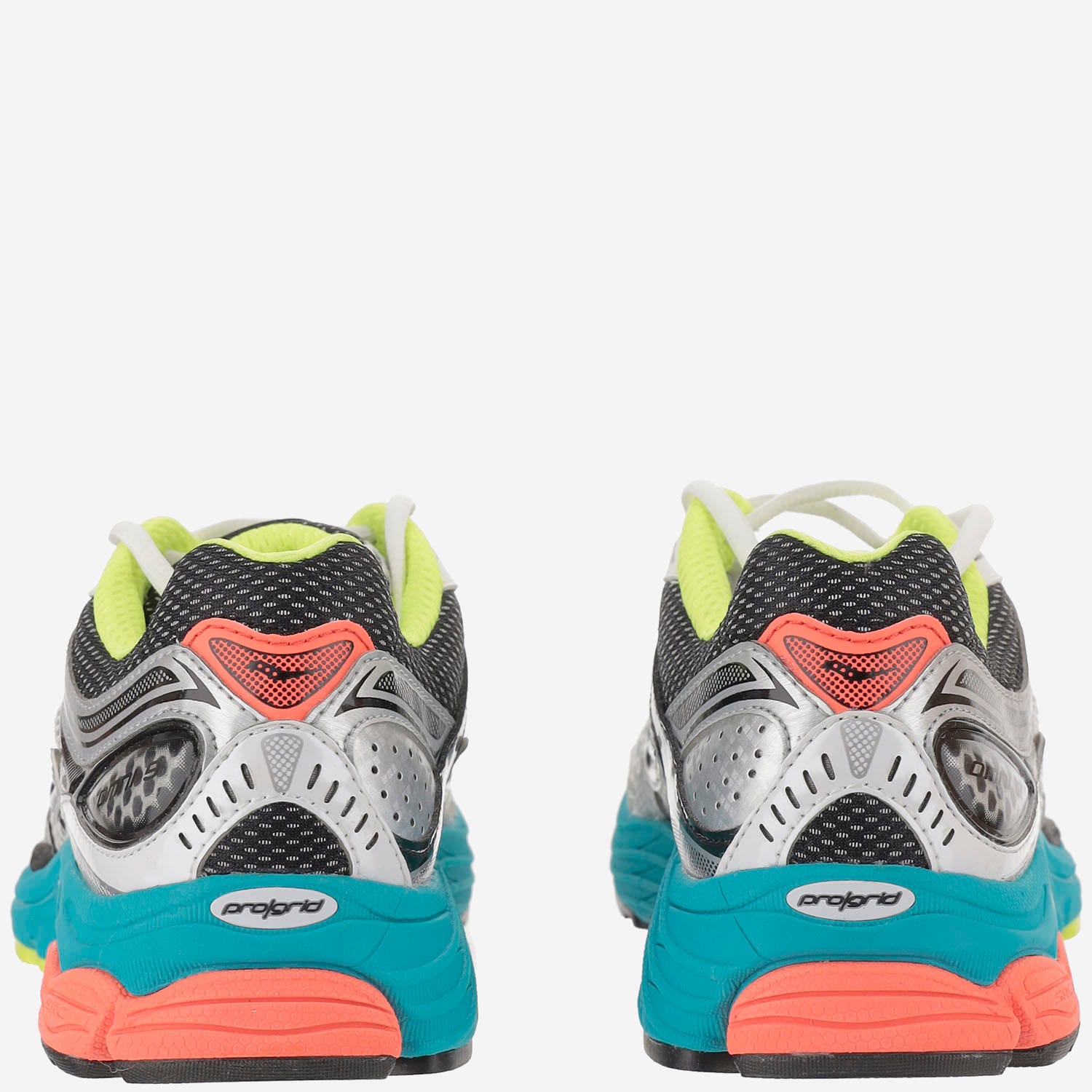 Saucony Mens Silver Mutant Progrid Omni 9 Woven Trainers In Multi