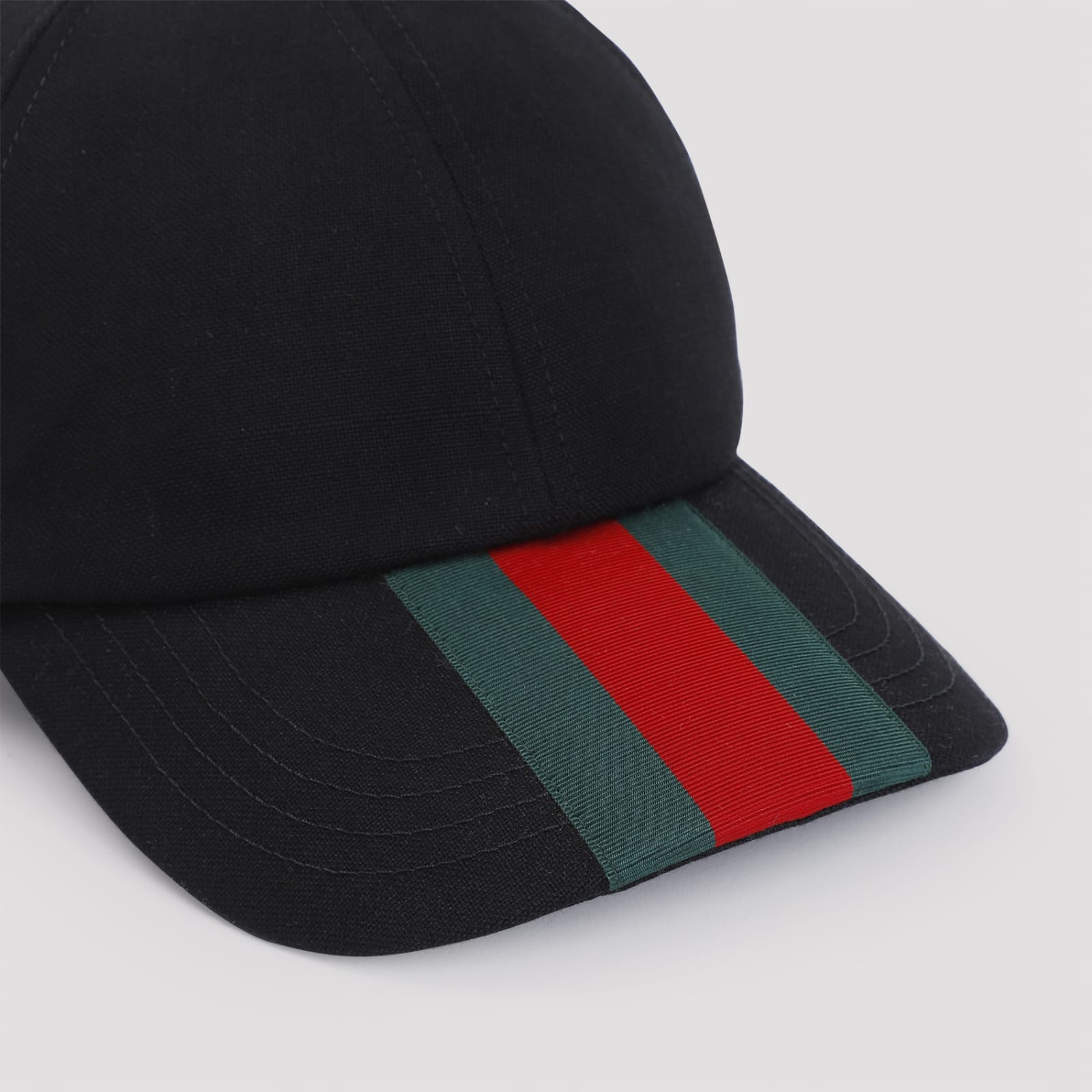 Shop Gucci New Winter Web Hat In Black