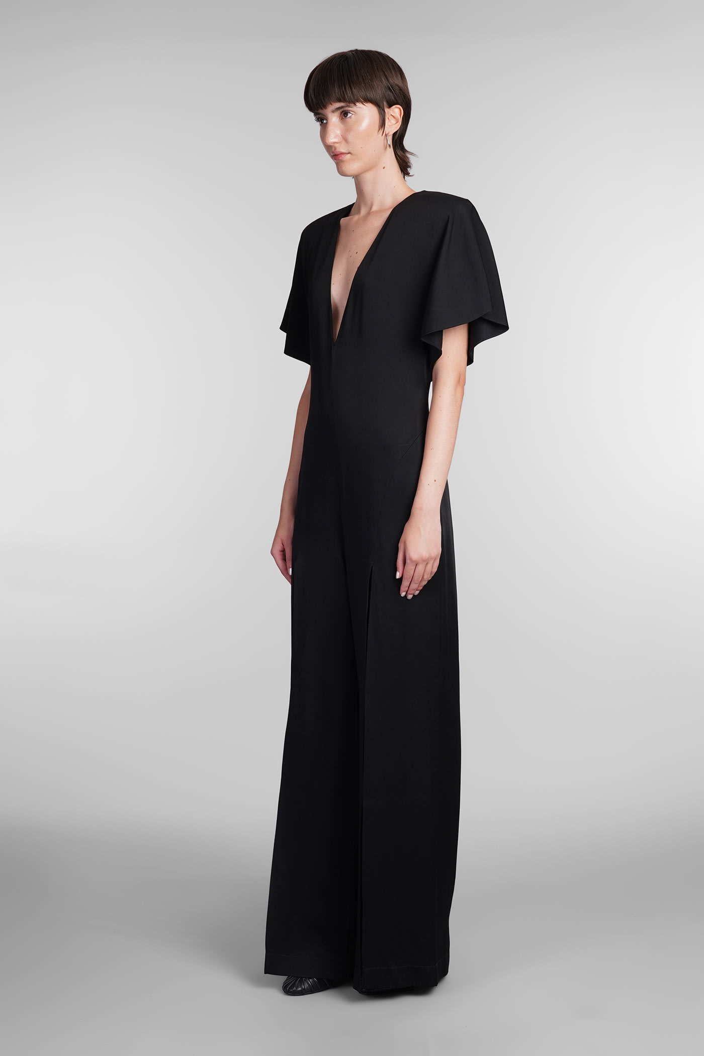 Shop Stella Mccartney Jumpsuit In Black Viscose