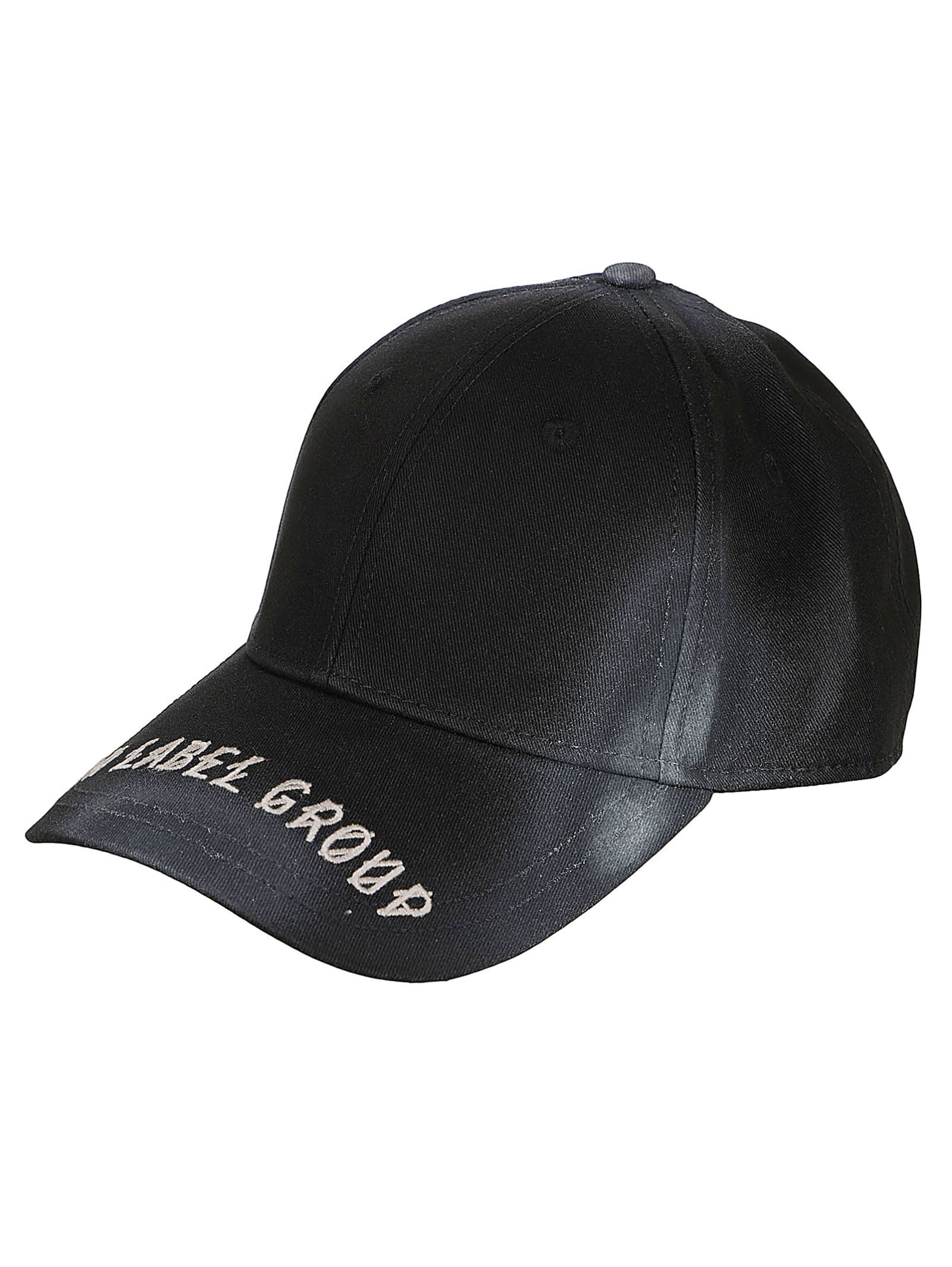 44 Label Group Classic Cap In Black-dirty White