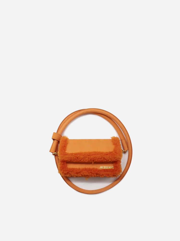 Jacquemus Le Rondò Bag In Shearling