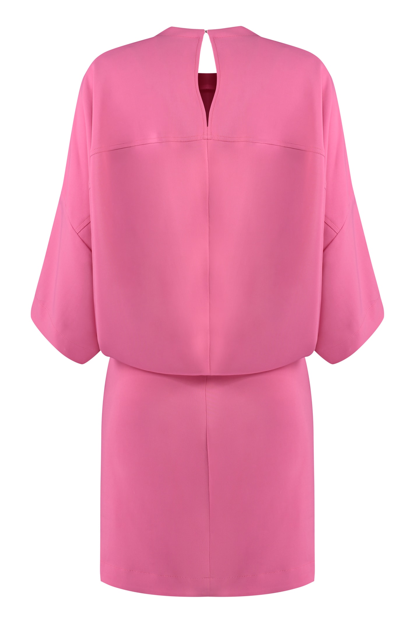 Shop Stella Mccartney Viscose T-shirt Dress In Pink