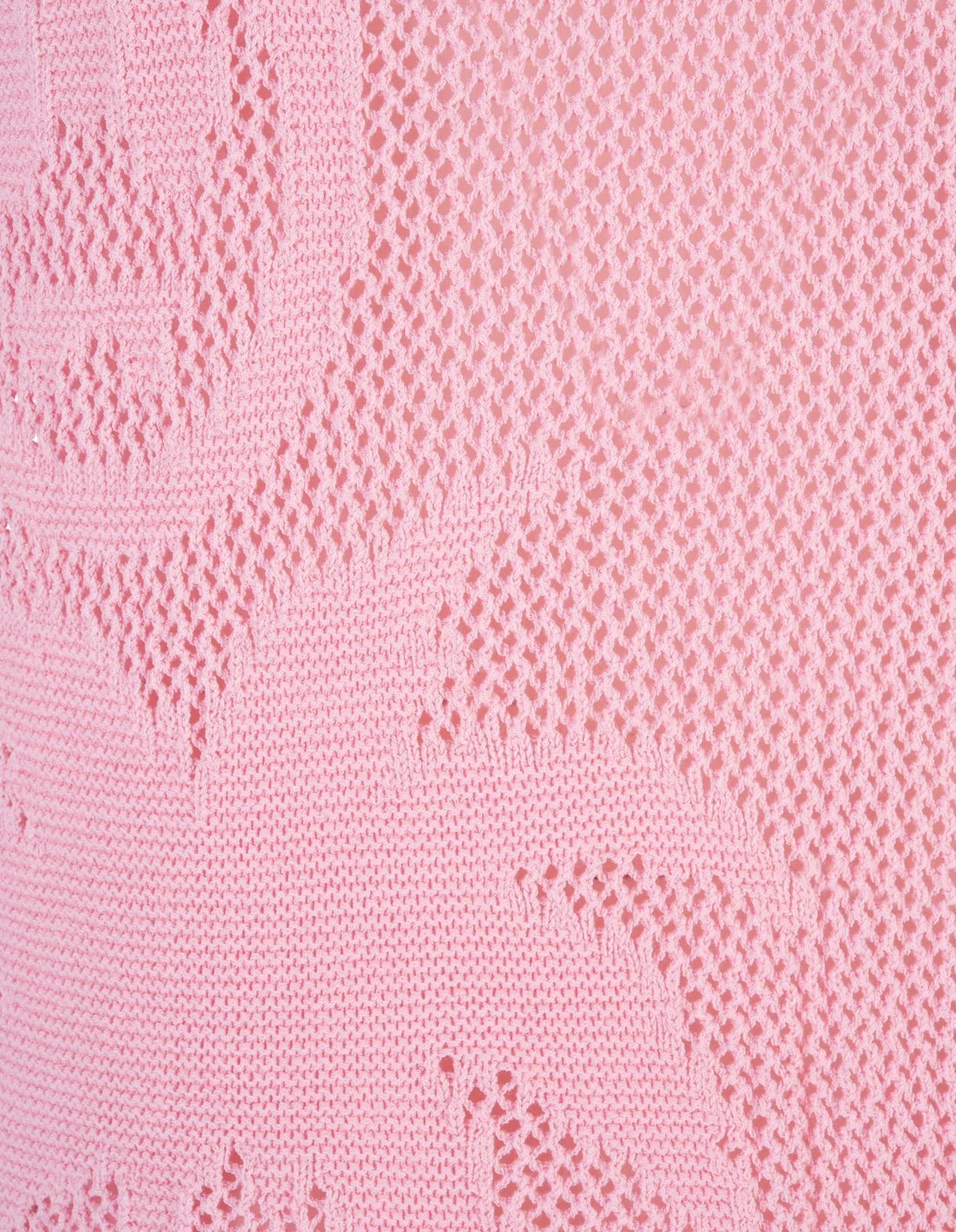 Shop Barrow Pink Perforated Sleeveless Top In Light Pink