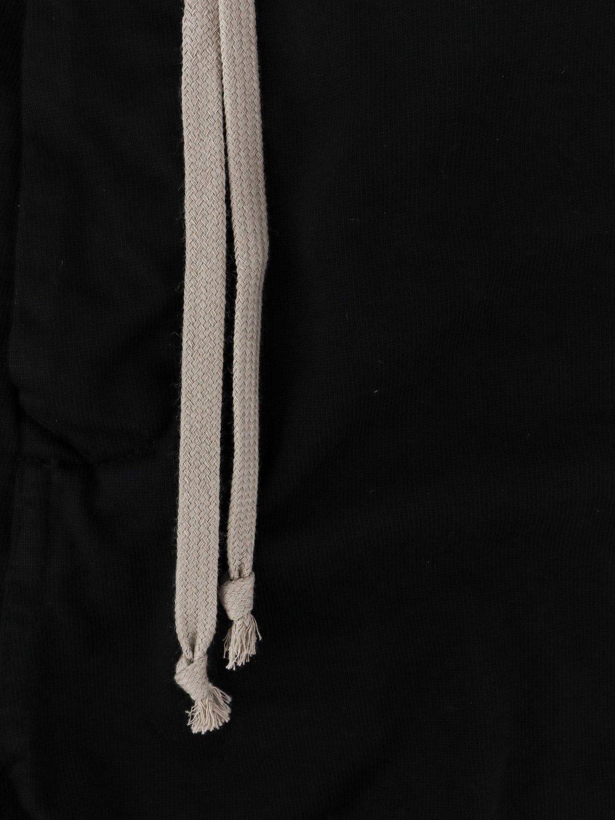 Shop Drkshdw Drawstring Bermuda Shorts In Black
