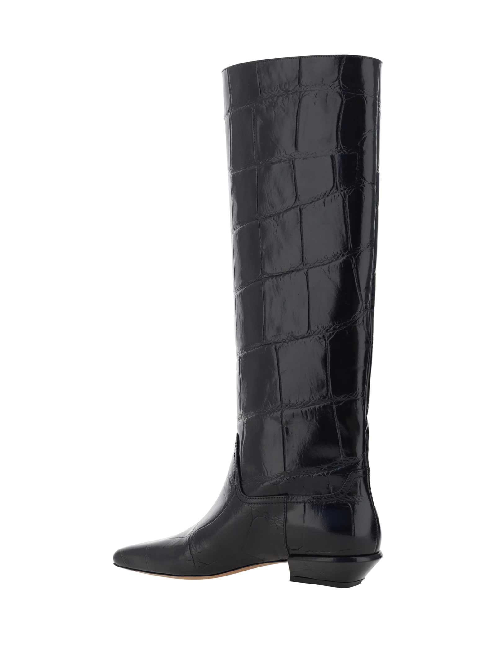 Shop Paris Texas Bettina Boots In Black