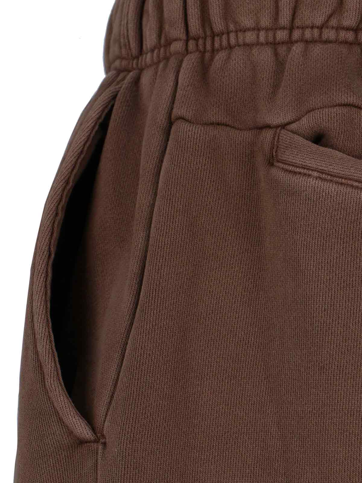 Entire Studios Wide-leg Track Pants In Brown