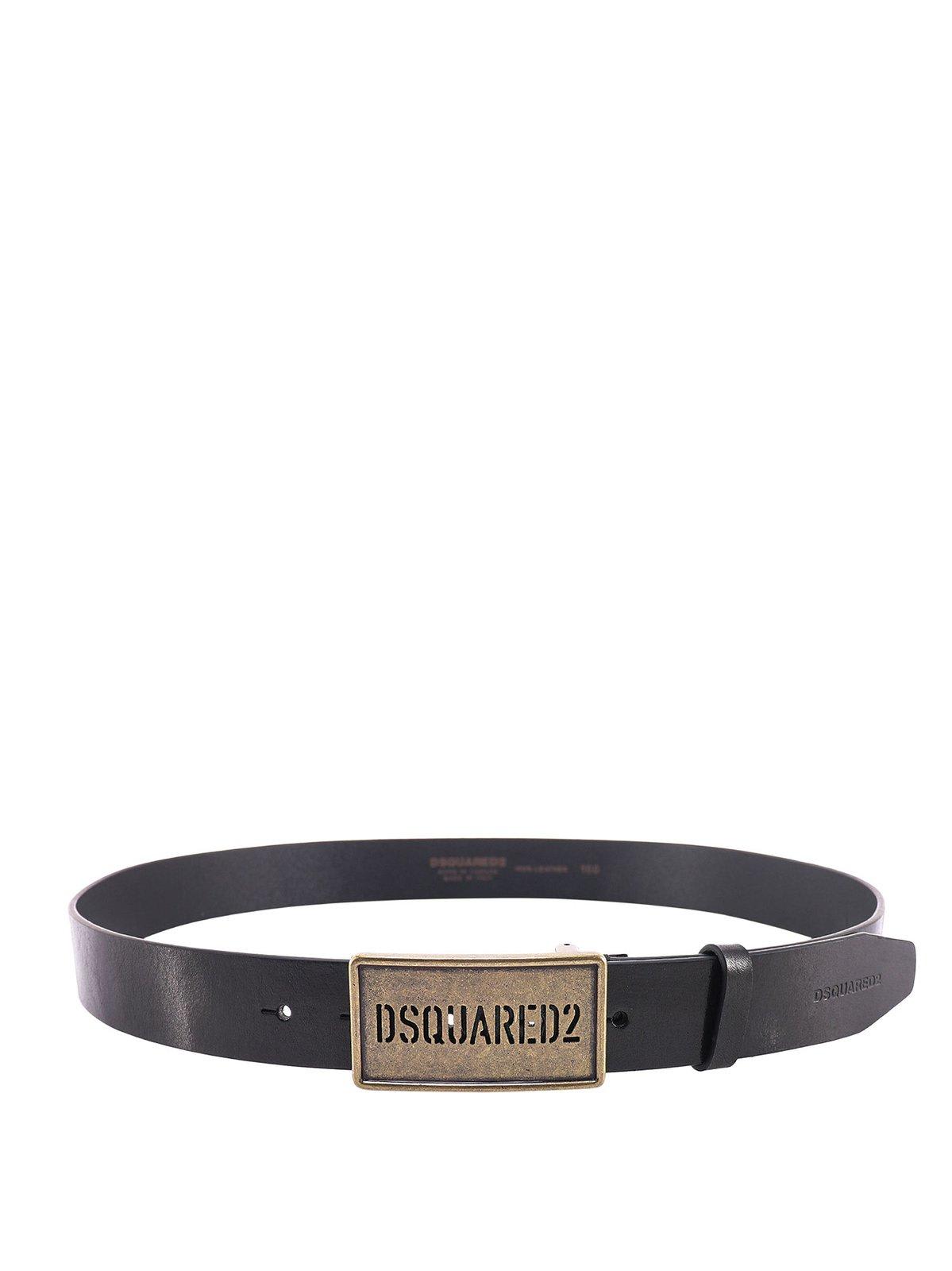 Shop Dsquared2 Logo-engraved Buckle Belt In Non Definito