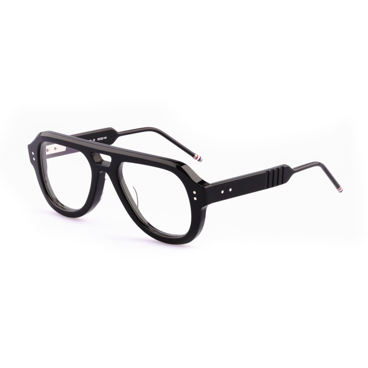 Thom Browne Ueo923a - G0002 001-55 Black Glasses In Black