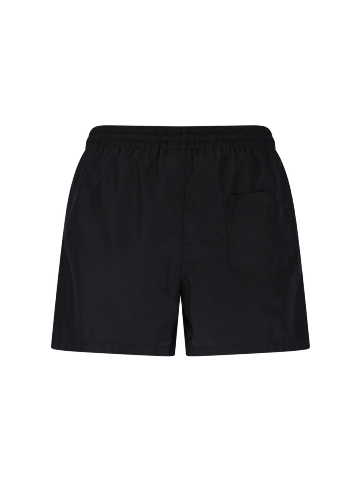 Gucci Technical Poplin Swim Shorts In Black