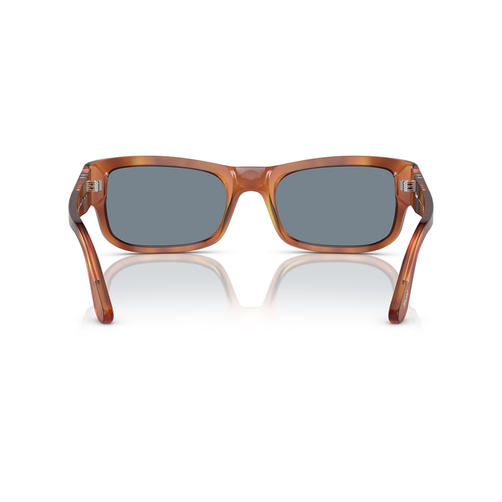 Shop Persol Sunglasses In Terra Di Siena/azzurro