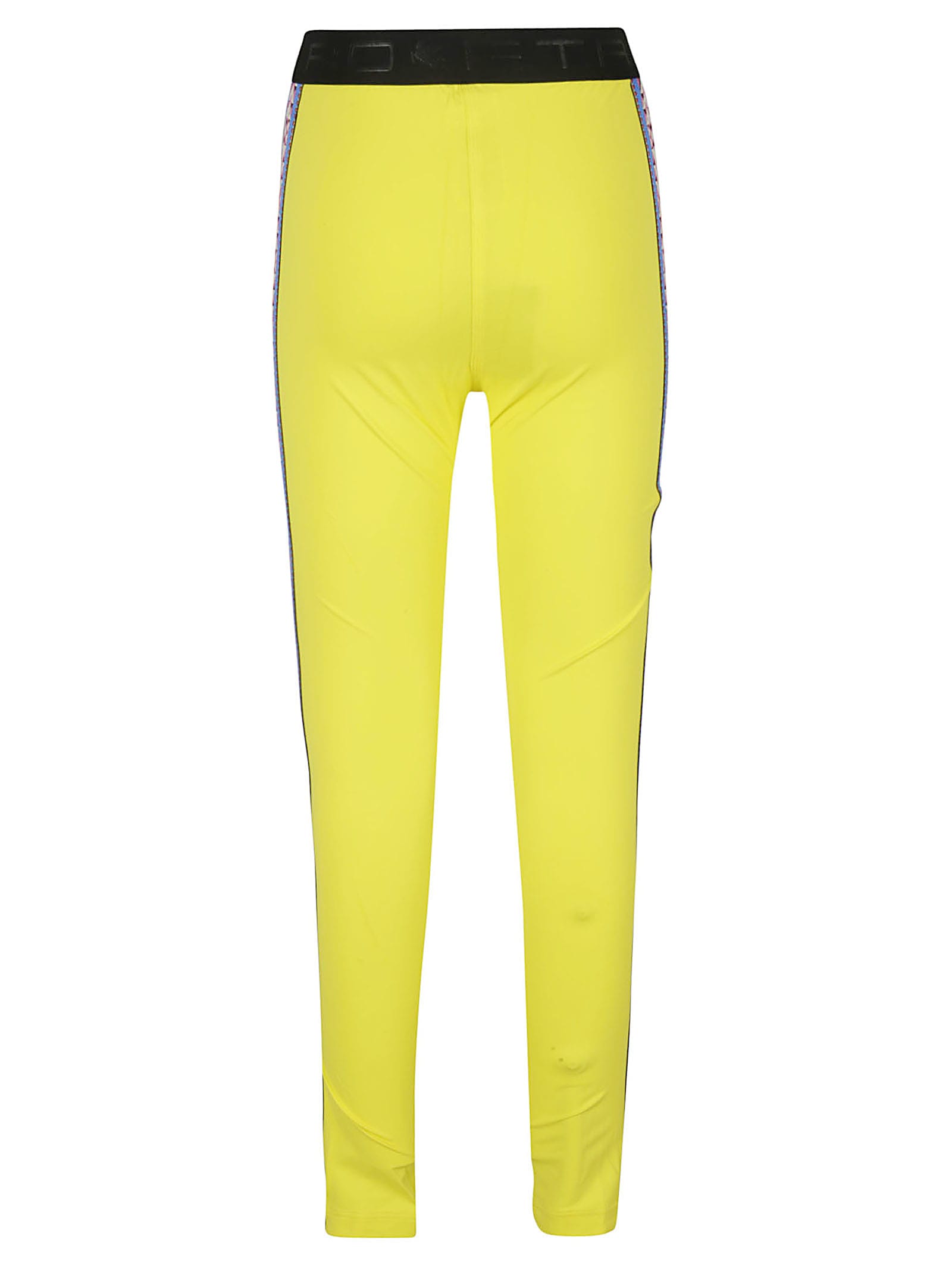 Shop Etro Sport Leggings In Yellow