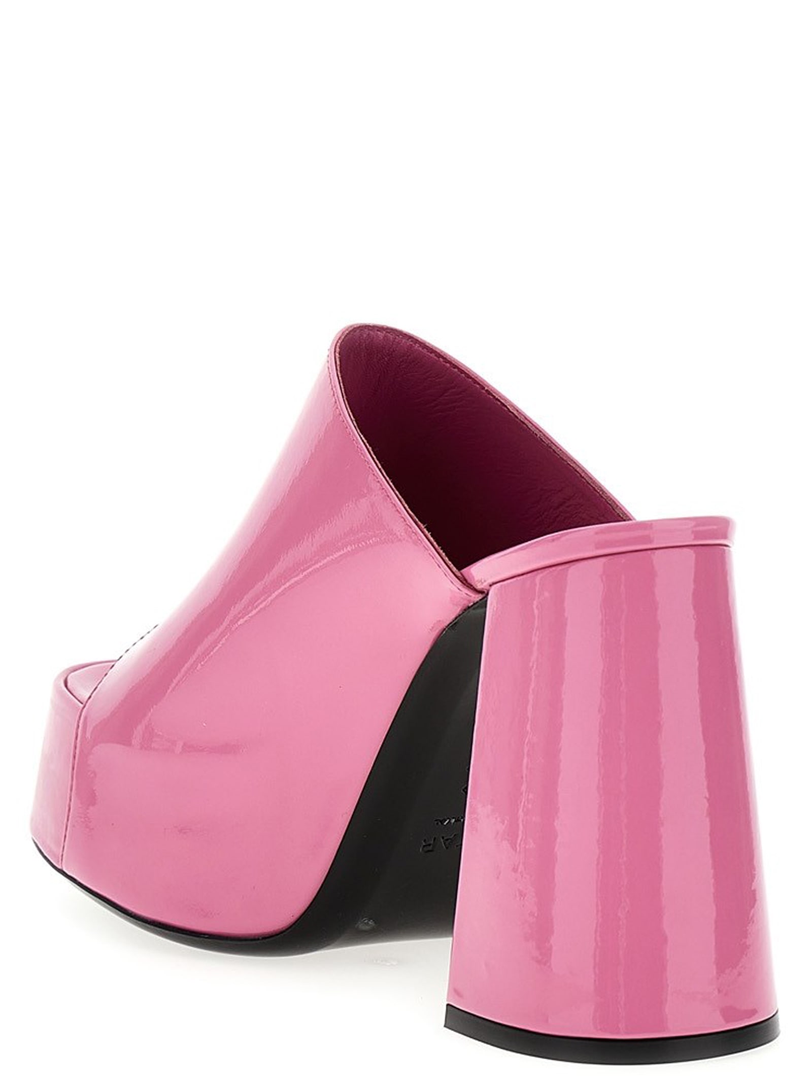 Shop By Far Brad Mules In Pink