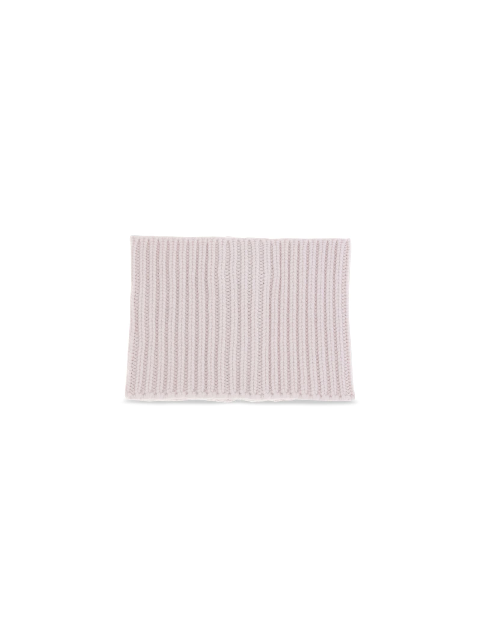 Sa Su Phi Ribbed Zip-fastening Scarf In Pink