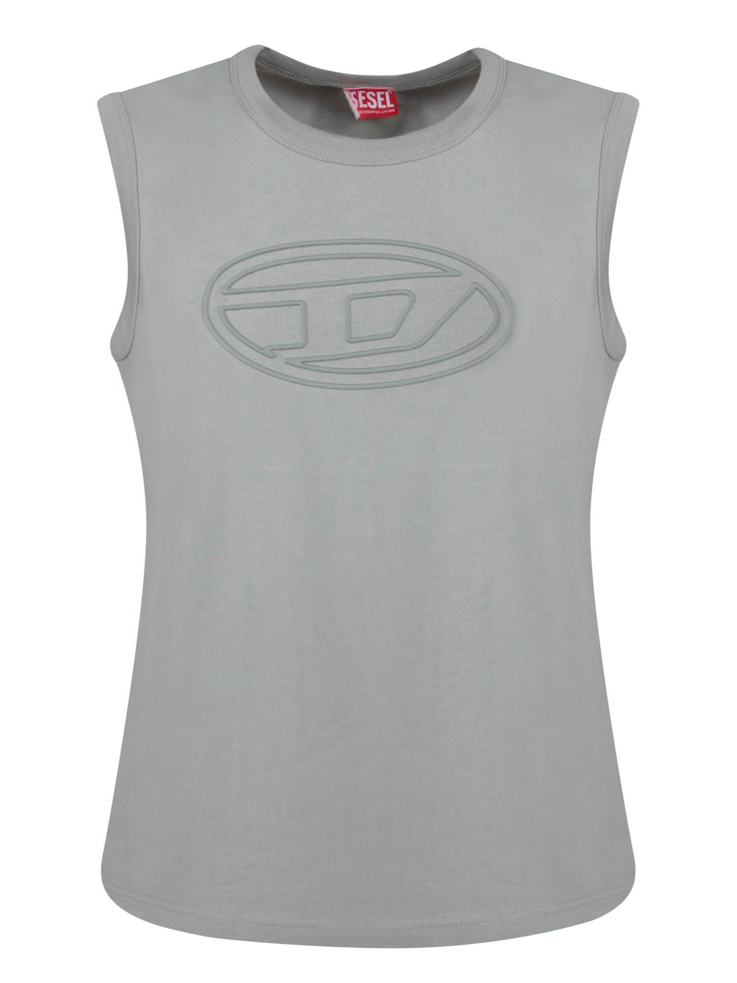 【送料&関税込】Diesel Big Doval Gray Tank Top Diesel Big Doval Gray Tank Top In Grey | ModeSens