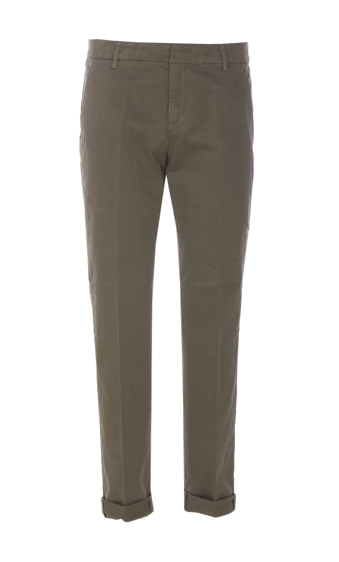 Shop Dondup Gaubert Pants In Green