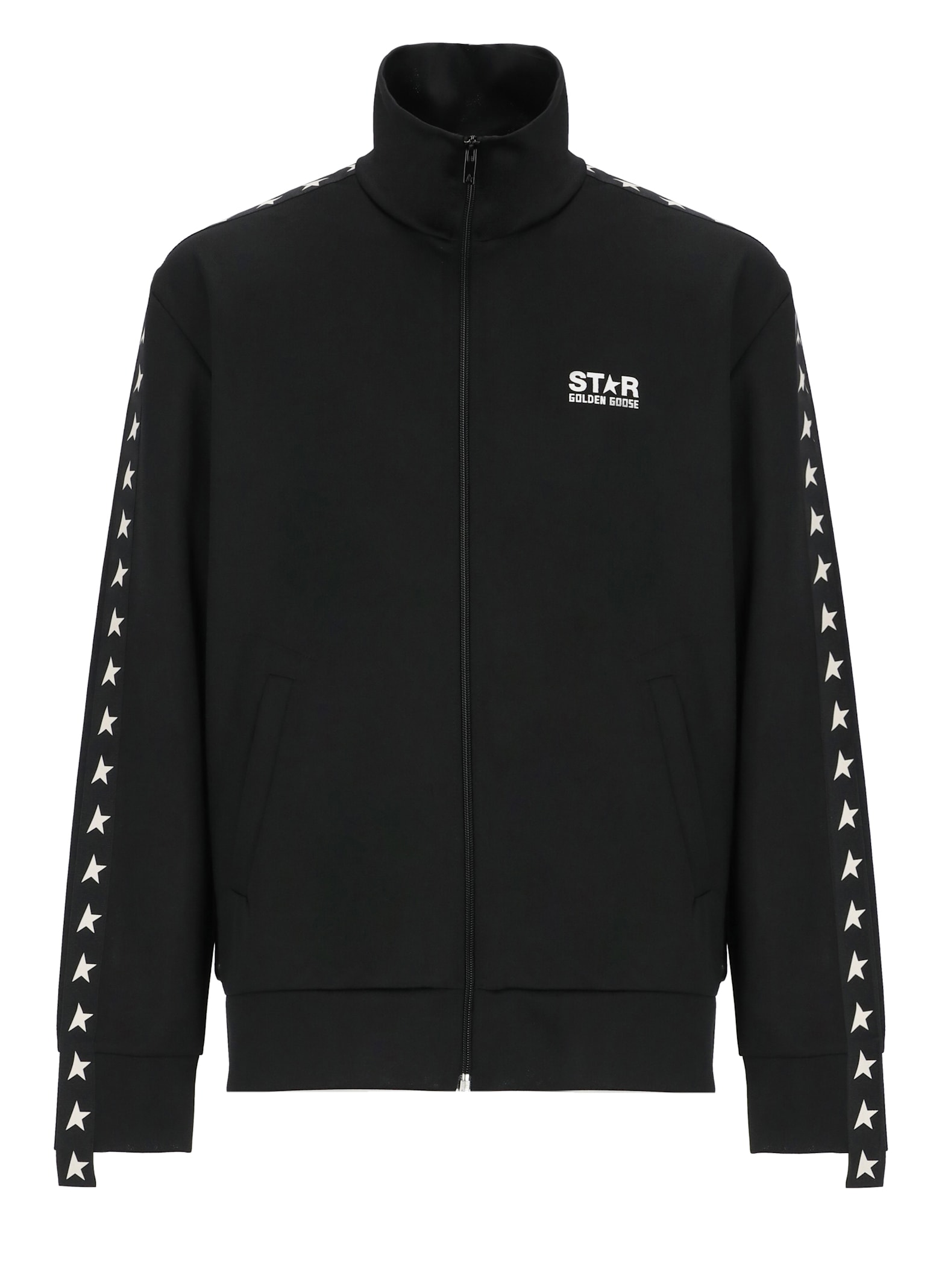 Golden Goose Deluxe Brand Black Polyester Denis Sweatshirt In Black