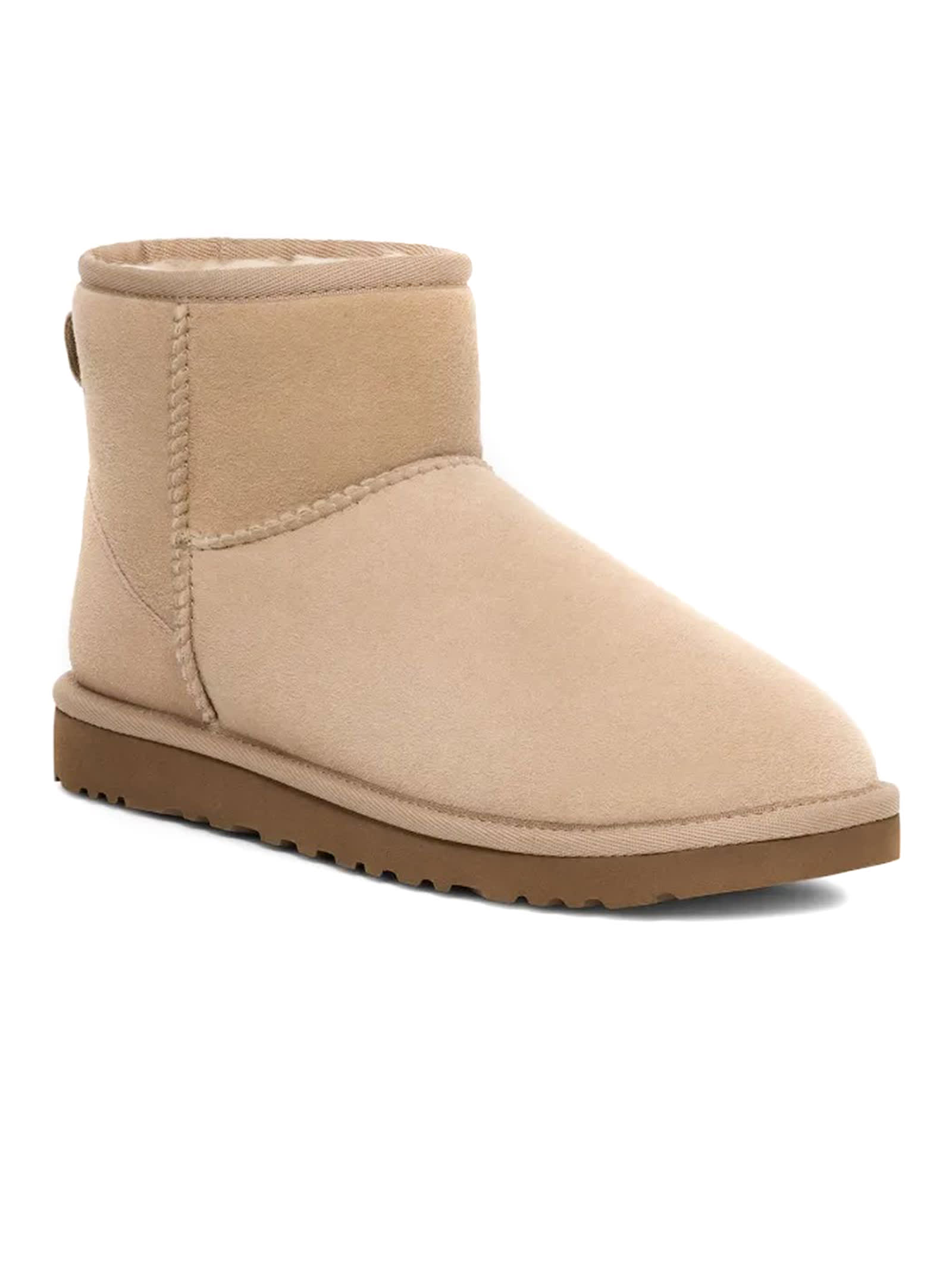 Shop Ugg Beige Classic Mini Ii Boot