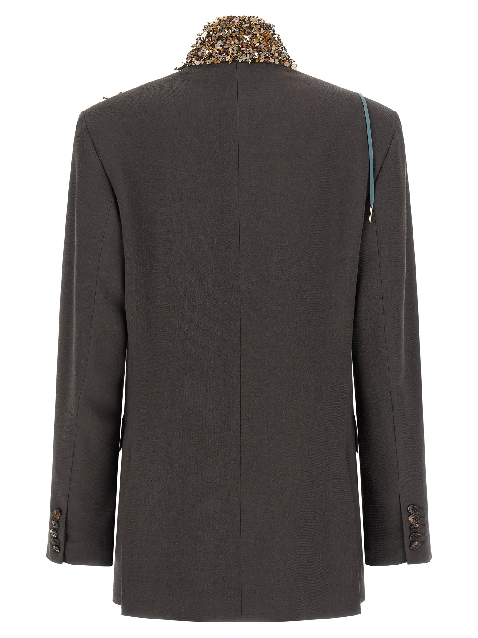 Dries Van Noten Bafya Blazer In Multi