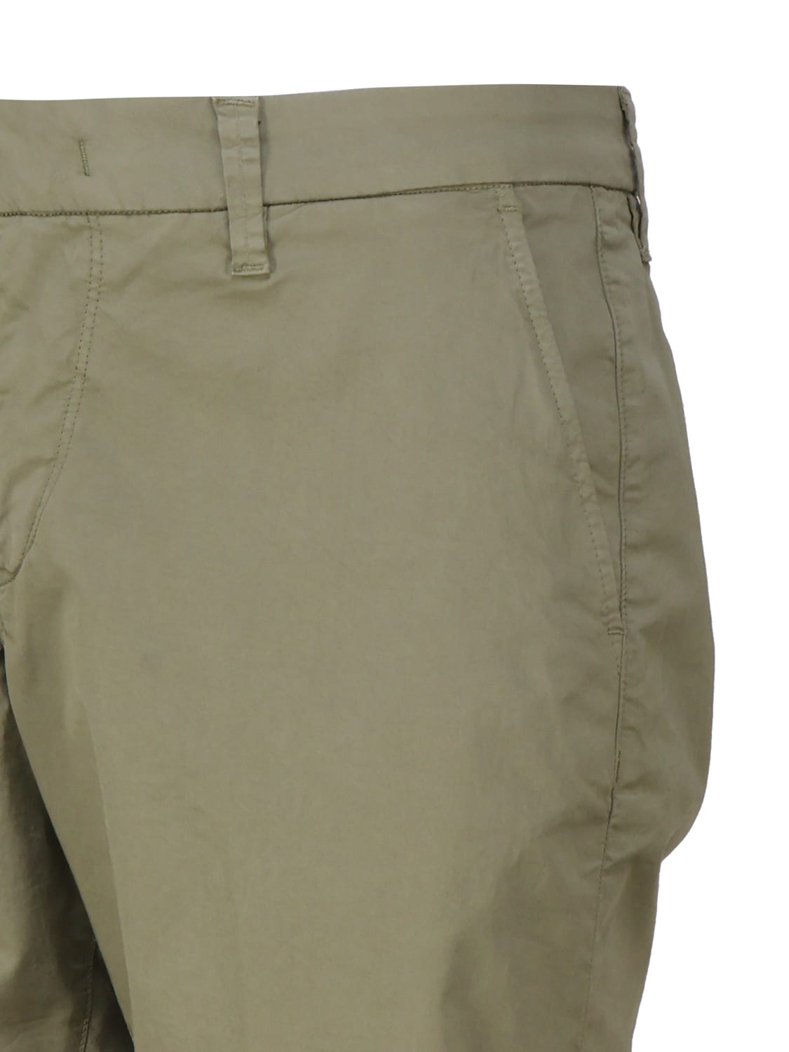 Shop Fay Slim Fit Bermuda Shorts In Gabardine