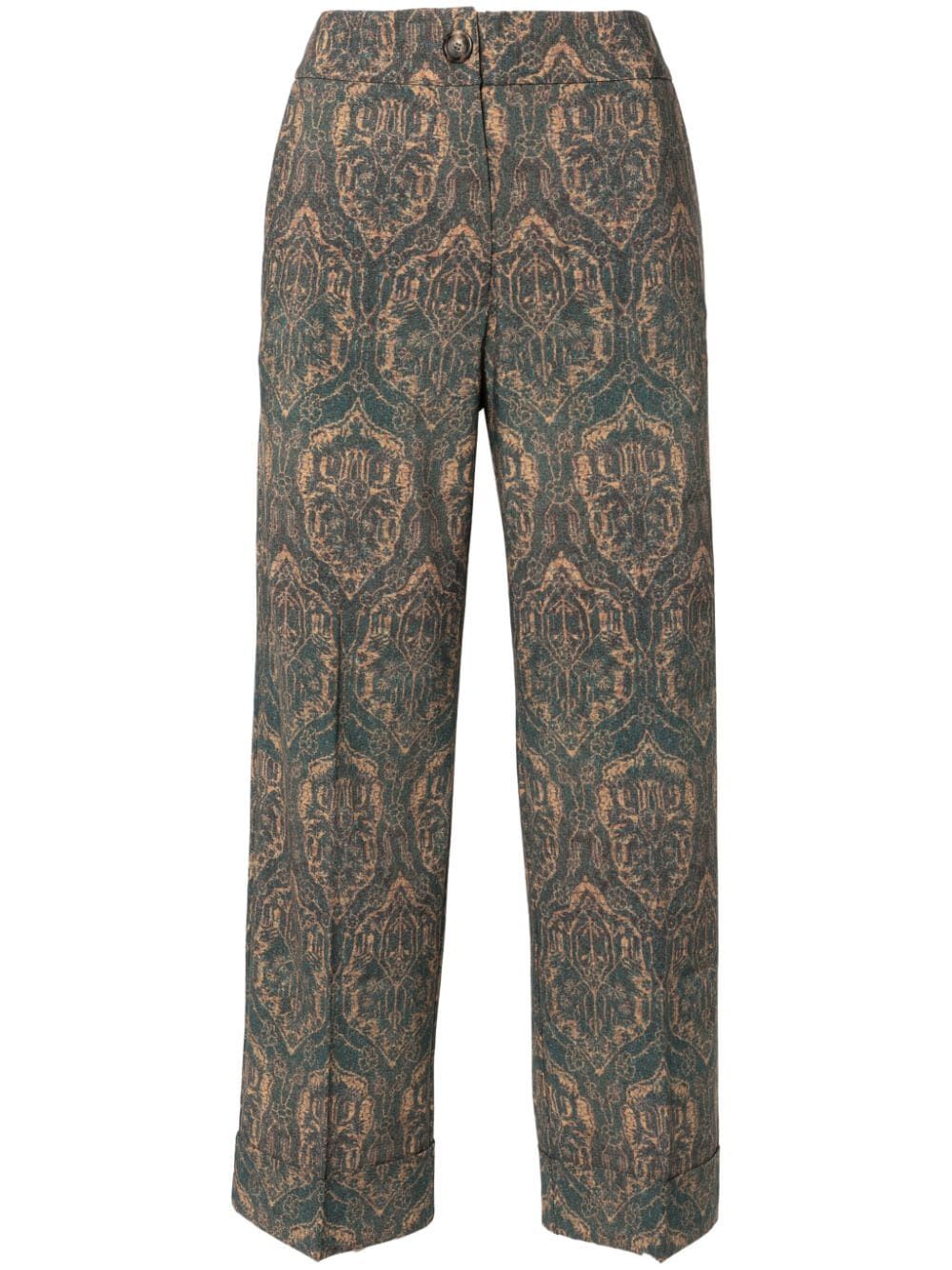 Shop Pierre-louis Mascia Dylan S Trousers In Multi