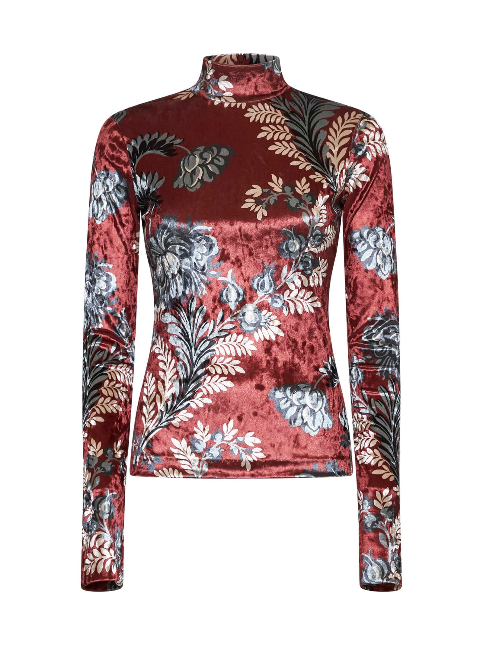 Shop Etro Sweater In Stampa F.do Moro