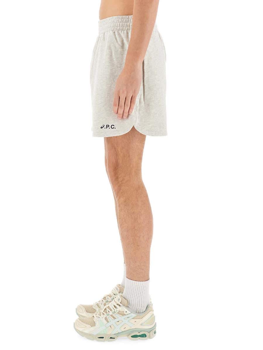 Asics Shorts Coast In Gray