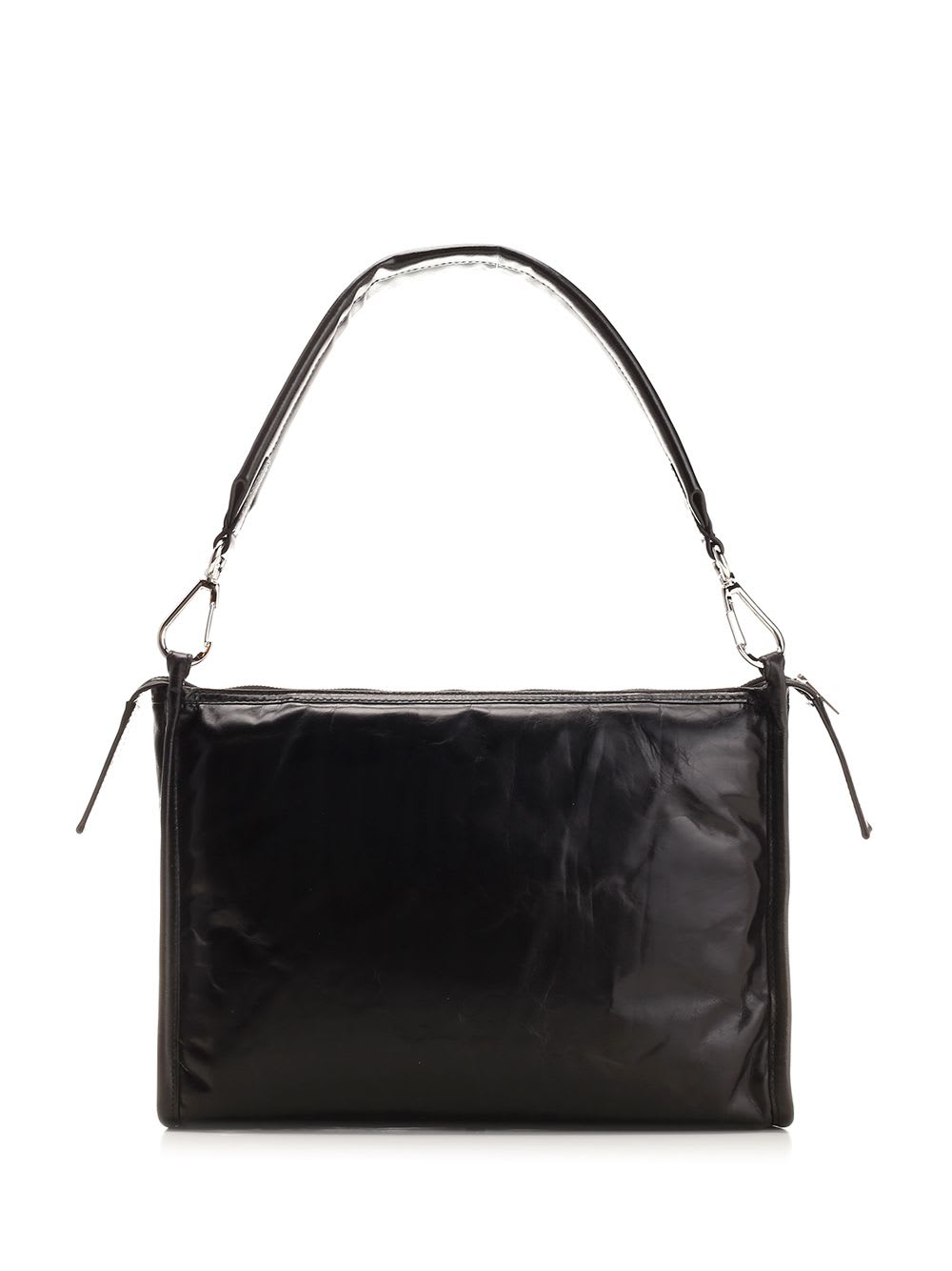 Shop Alexander Wang Punch Shoulder Bag In Black