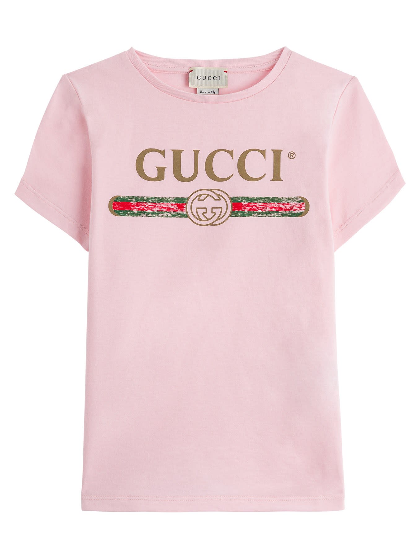 pink gucci tee
