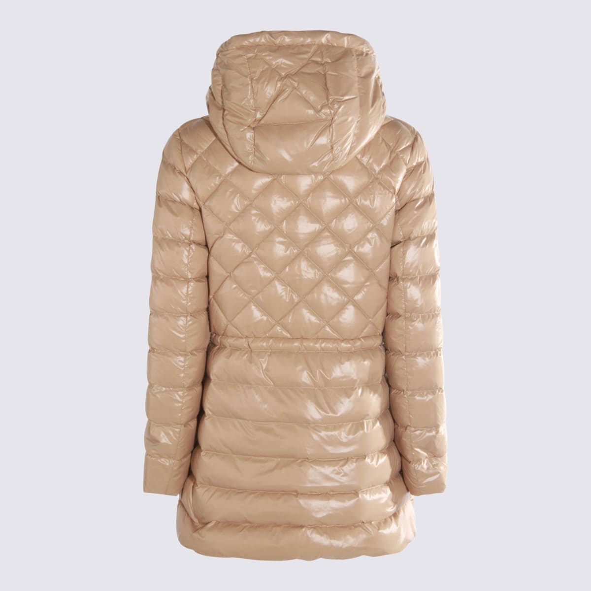 Mackage Tooky Quilted Hooded Coat In Brown