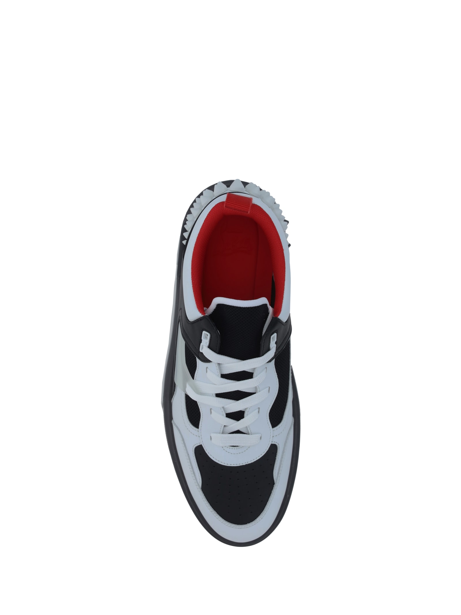 Shop Christian Louboutin Astroloubi Sneakers In White