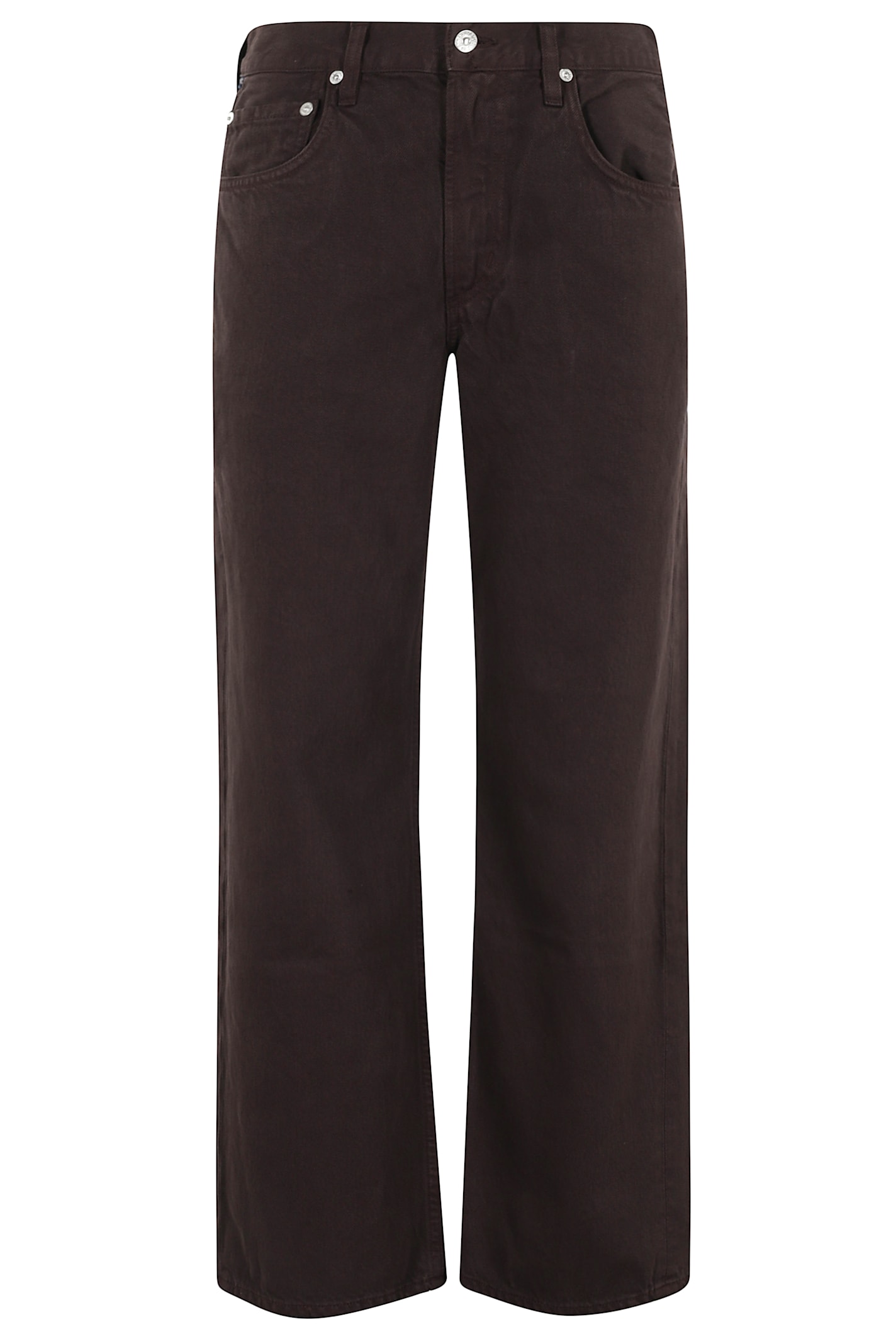 Citizen Of Humanity Lindz Low Rise Easy Straight In Twill In Multi
