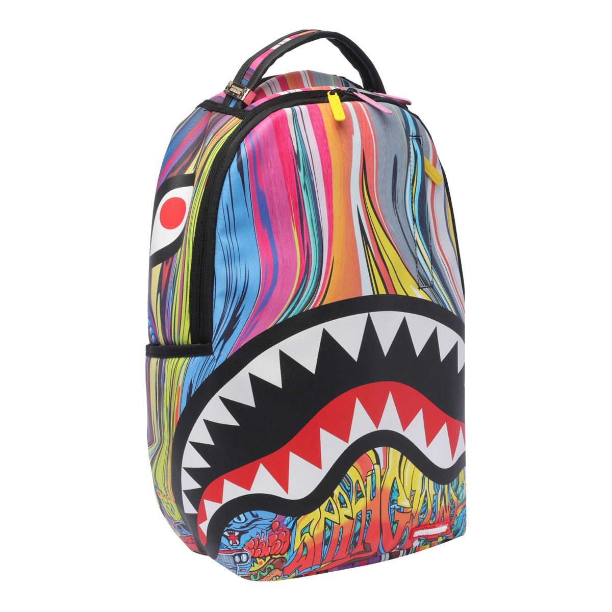 Shop Sprayground Melt Graf Backpack In Multicolour