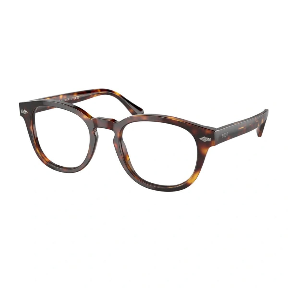 Shop Polo Ralph Lauren Ph2272 6137 Tartarugato Glasses In Marrone