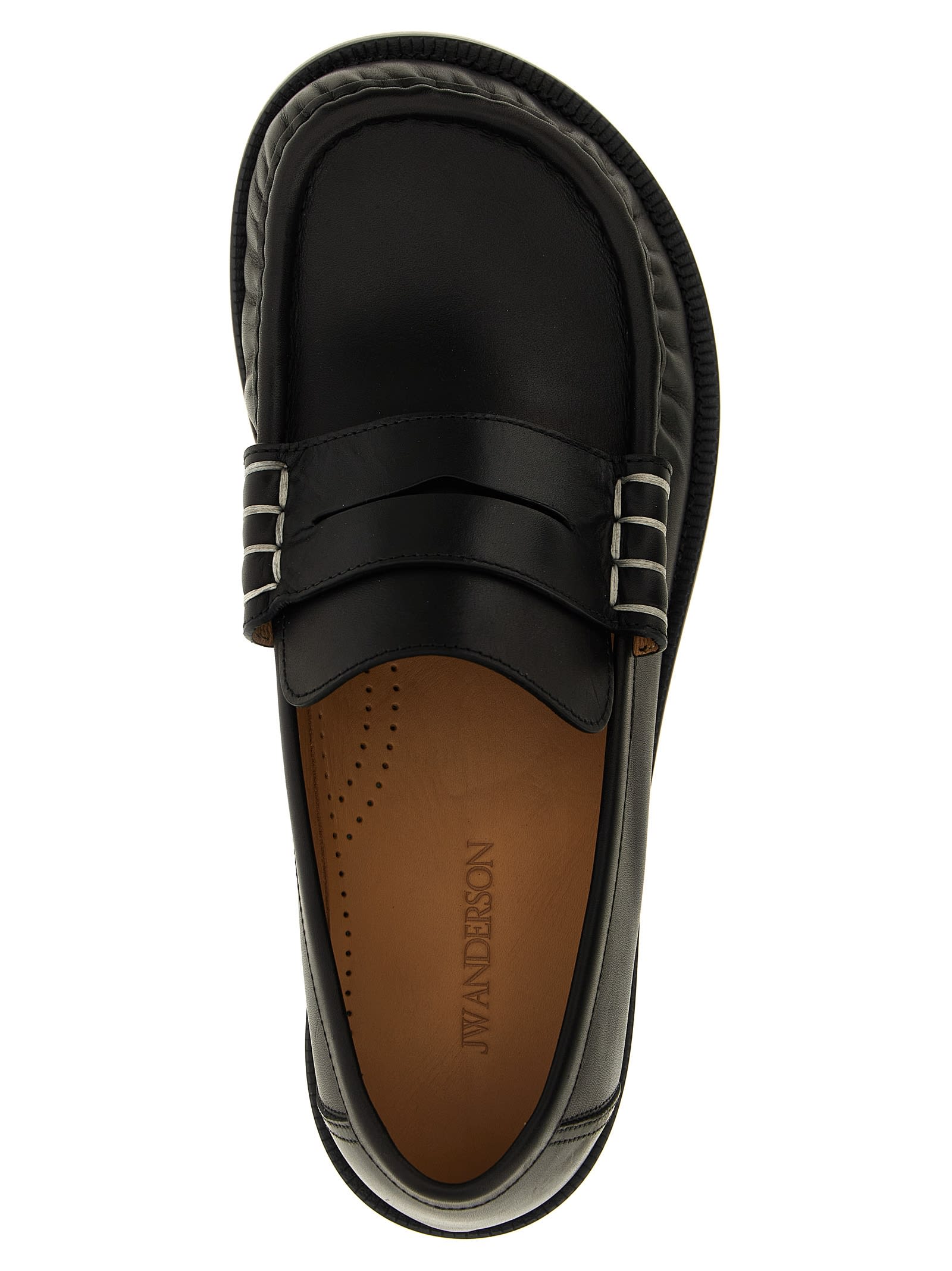 Jw Anderson Penny-slot Loafers In Multi
