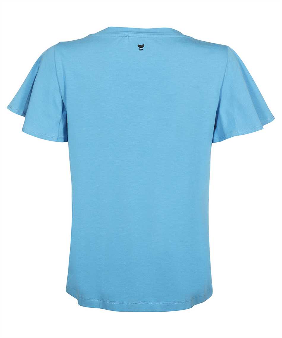 Weekend Max Mara Cotton T-shirt In Blue