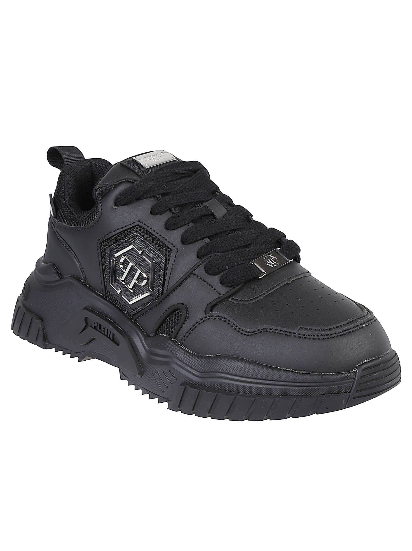 Philipp Plein Hexangon New Predator Sneakers In Black
