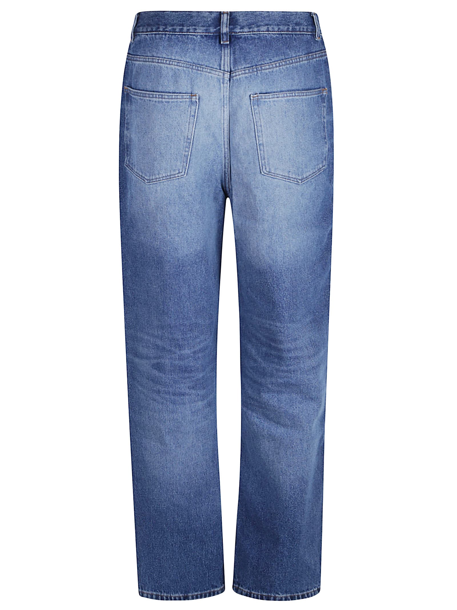 Apc A.p.c. Classic Fit Straight Leg Jeans In Blue