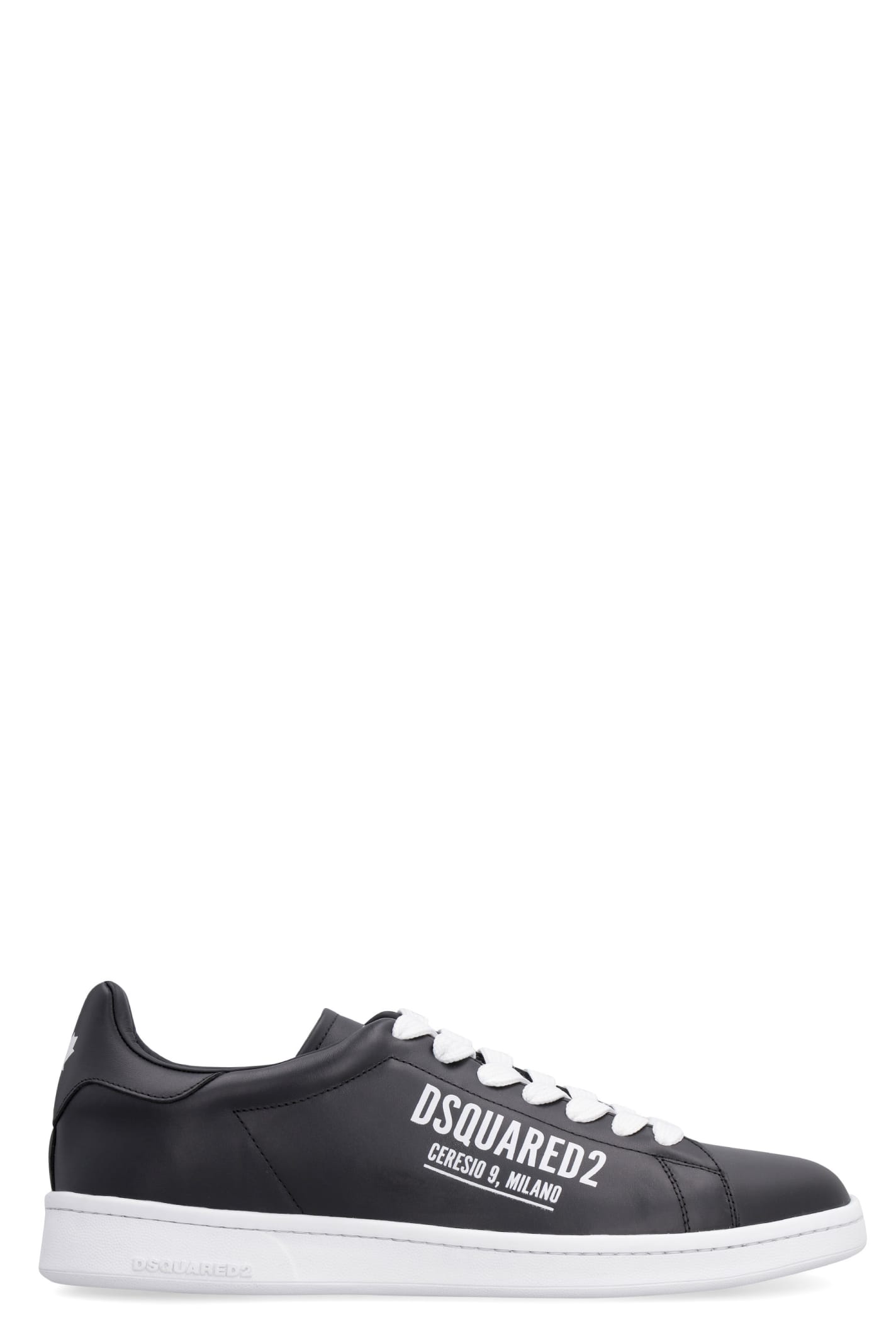 Dsquared2 Boxer Leather Low-top Sneakers