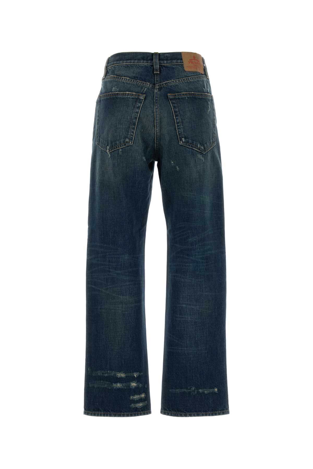 Prada 5 Pocket Jeans In Blue