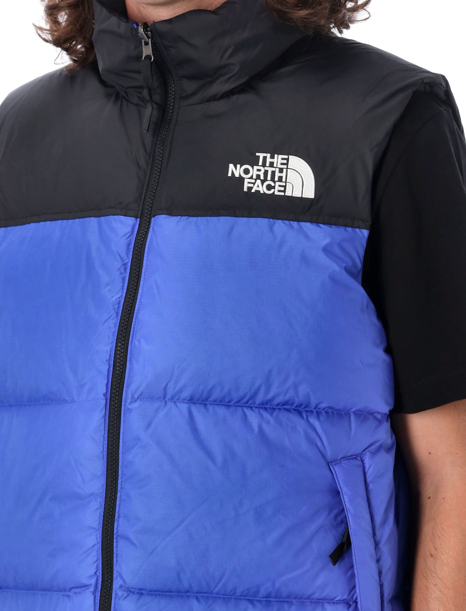 Shop The North Face 1996 Retro Nuptse Gilet In Tnf Blue