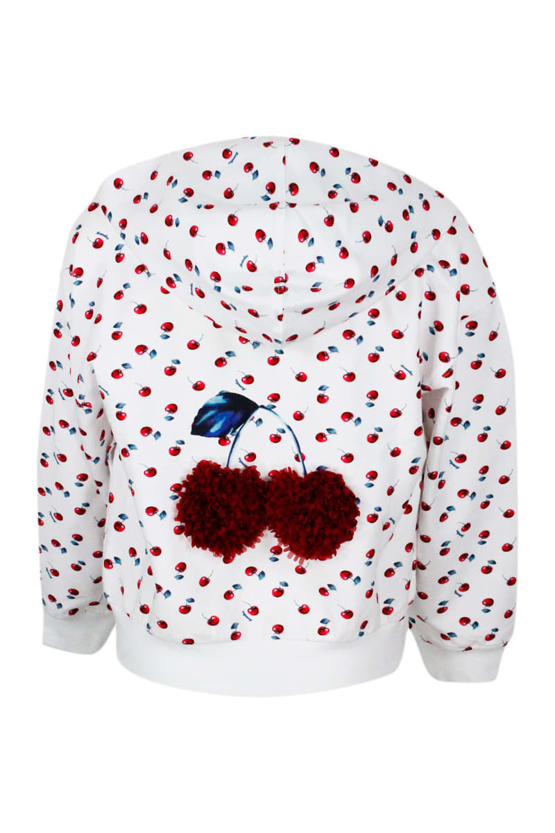 Monnalisa Sweater In White