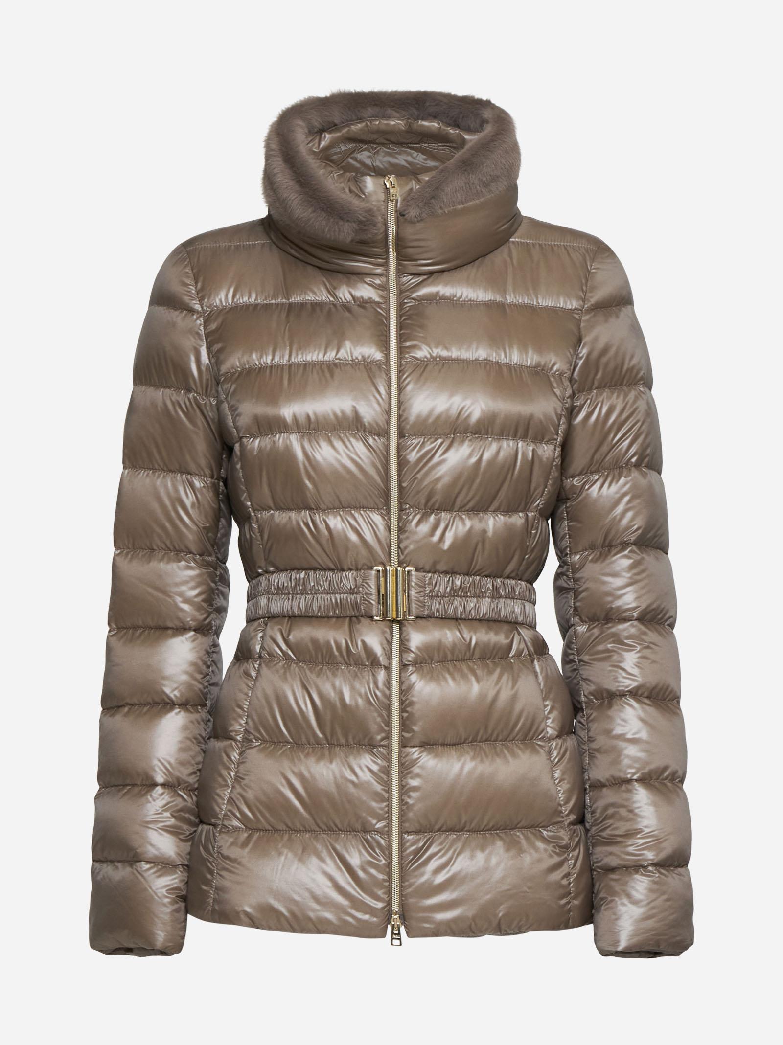 Claudia Quilted Nylon Down Jacket