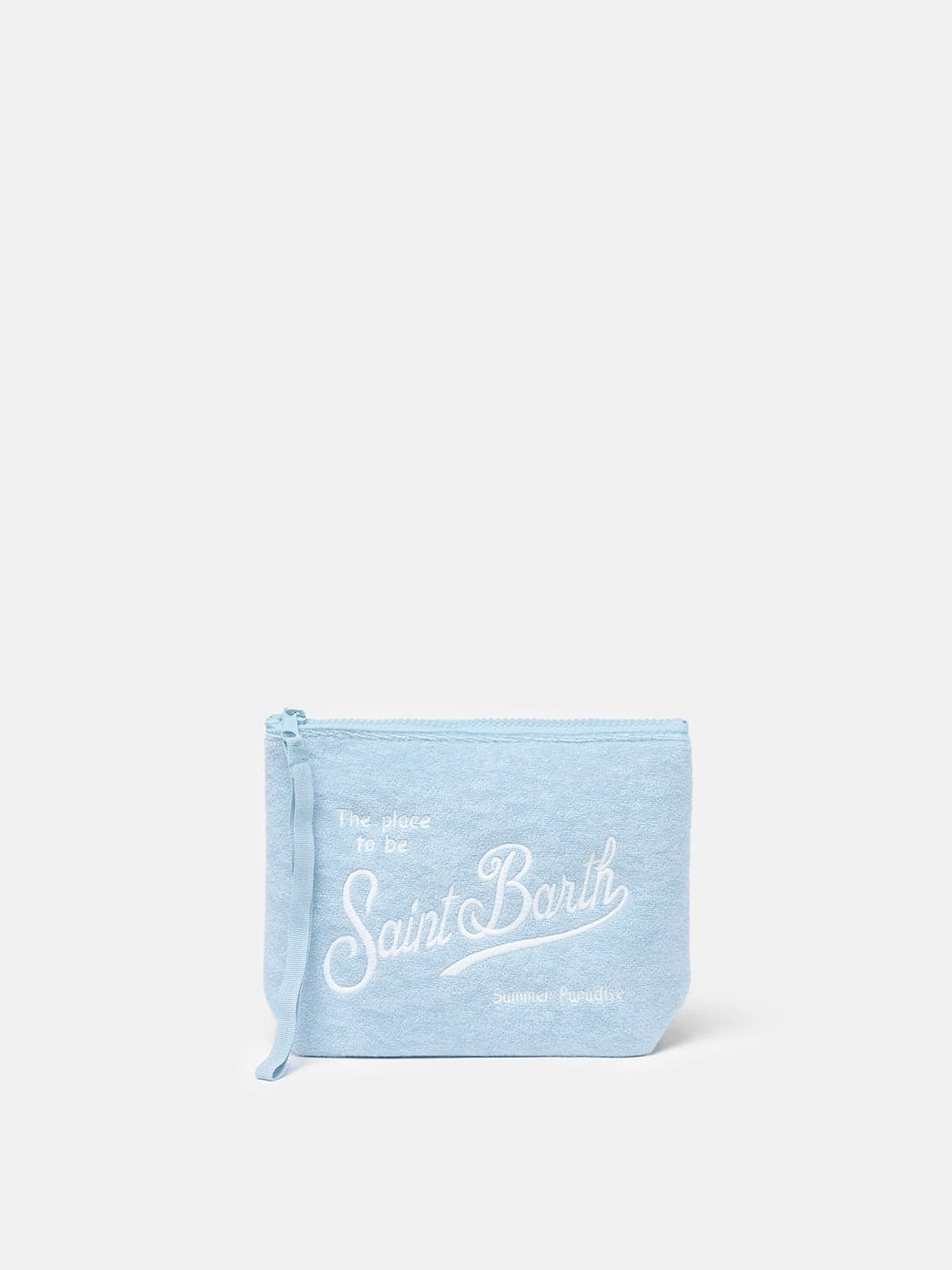 Light Blue Terry Pochette Aline