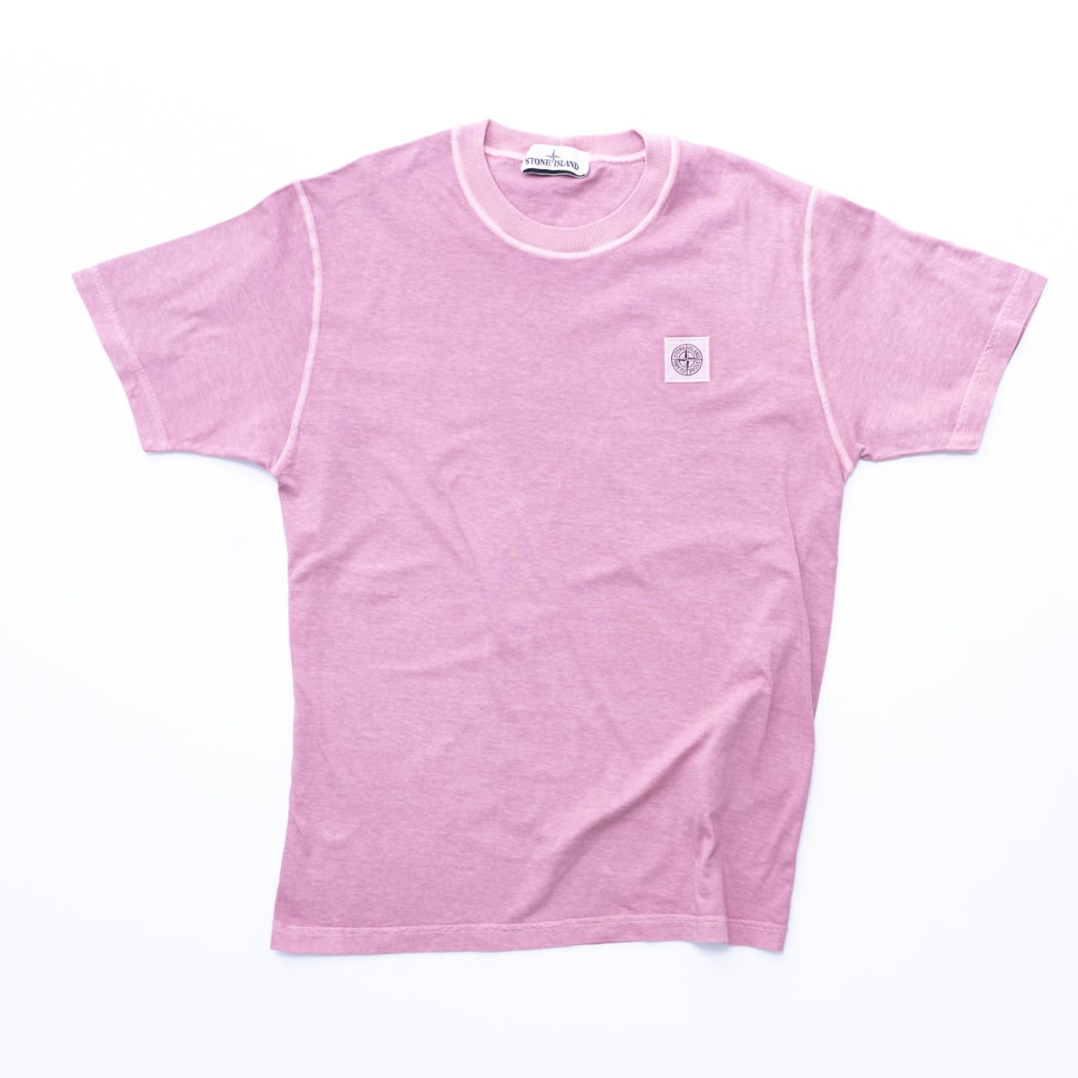Stone Island T-shirt In Rose