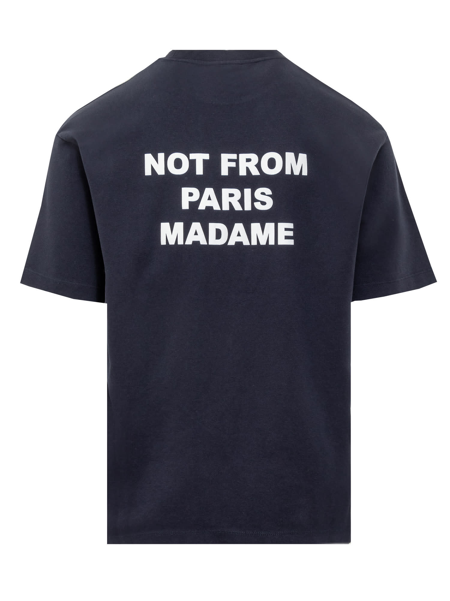Drôle De Monsieur Le Slogan T-shirt In Blue